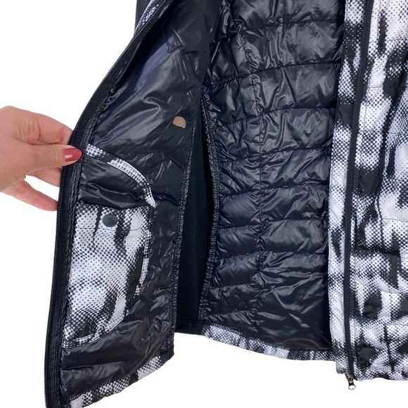Calvin Klein Performance Jacket Duck Down Puffer Quick Dry Women’s Size S Black - Picture 7 of 12